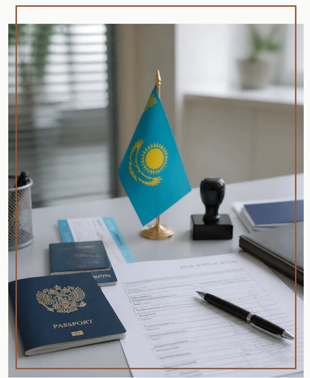 Оформление визы в Казахстан для поездки и работы в Салавате